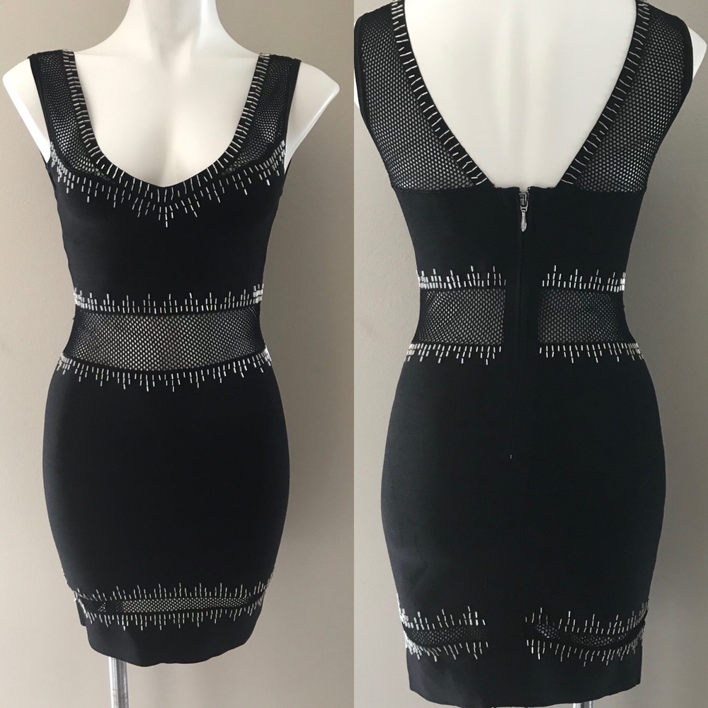 SOLD Marciano Beaded Dress